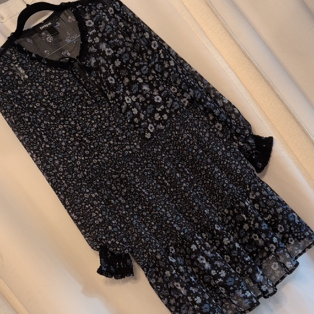 Desigual Midnight Floral Dress